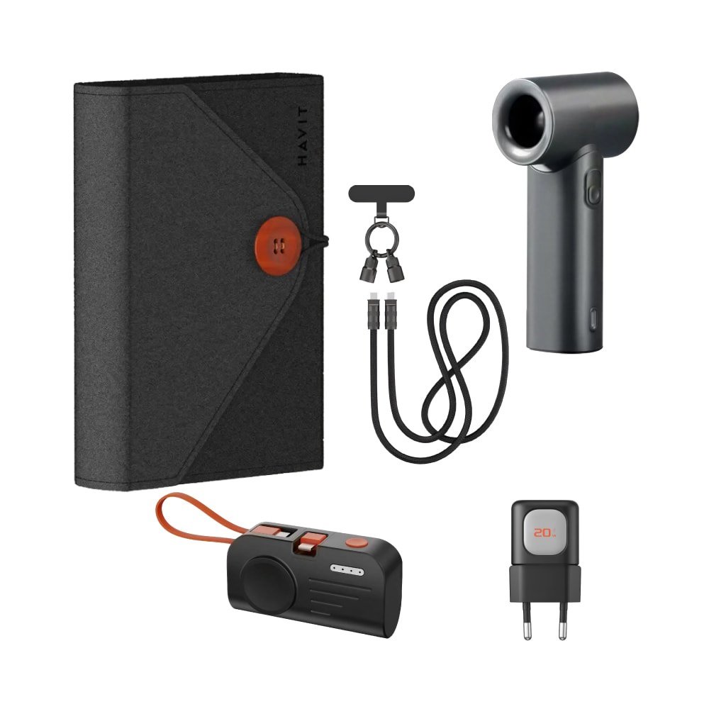 MBUSHES SET UDHETIMI HAVIT STK011-EU BLACK