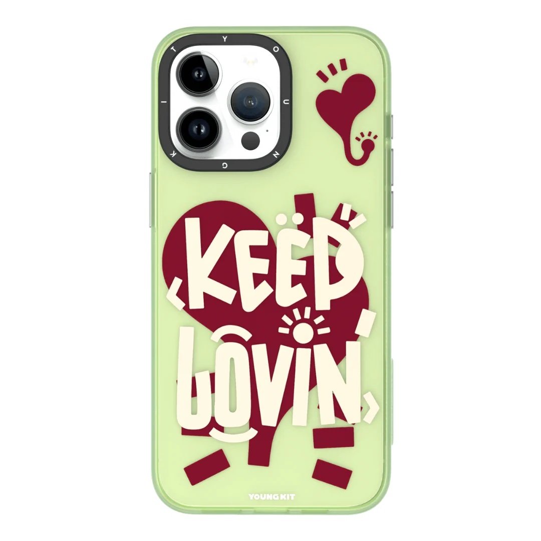 COVER PER IPHONE 13 PRO MAX YOUNGKIT YX03 KEEP LOVING IT