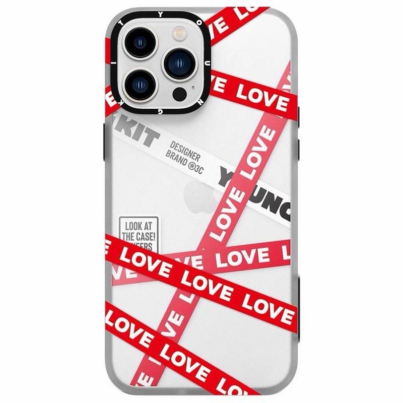 COVER PER IPHONE 13 PRO YOUNGKIT HOLIDAY SERIES CL006 WHITE